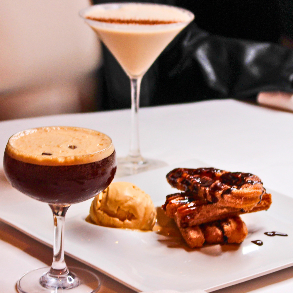 dessert and drinks