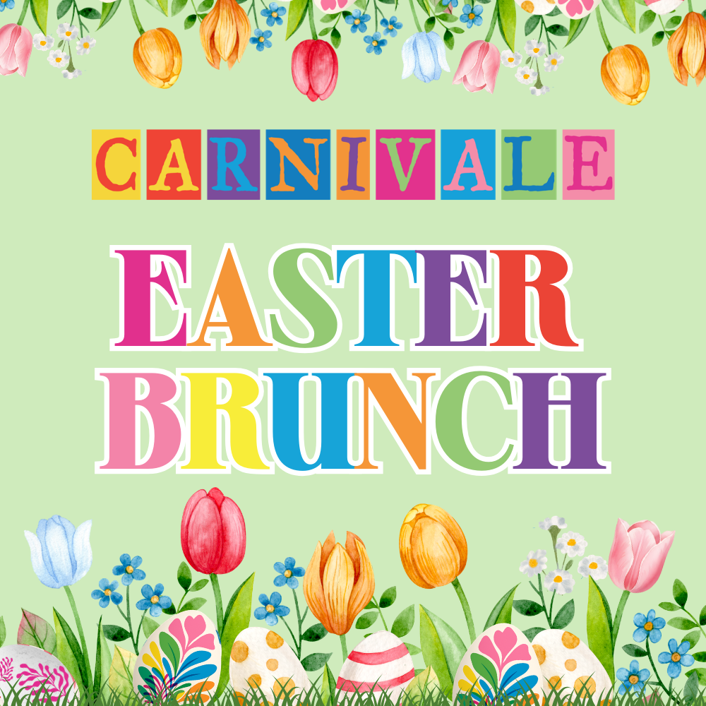 carnivale logo with easter brunch - Mobile