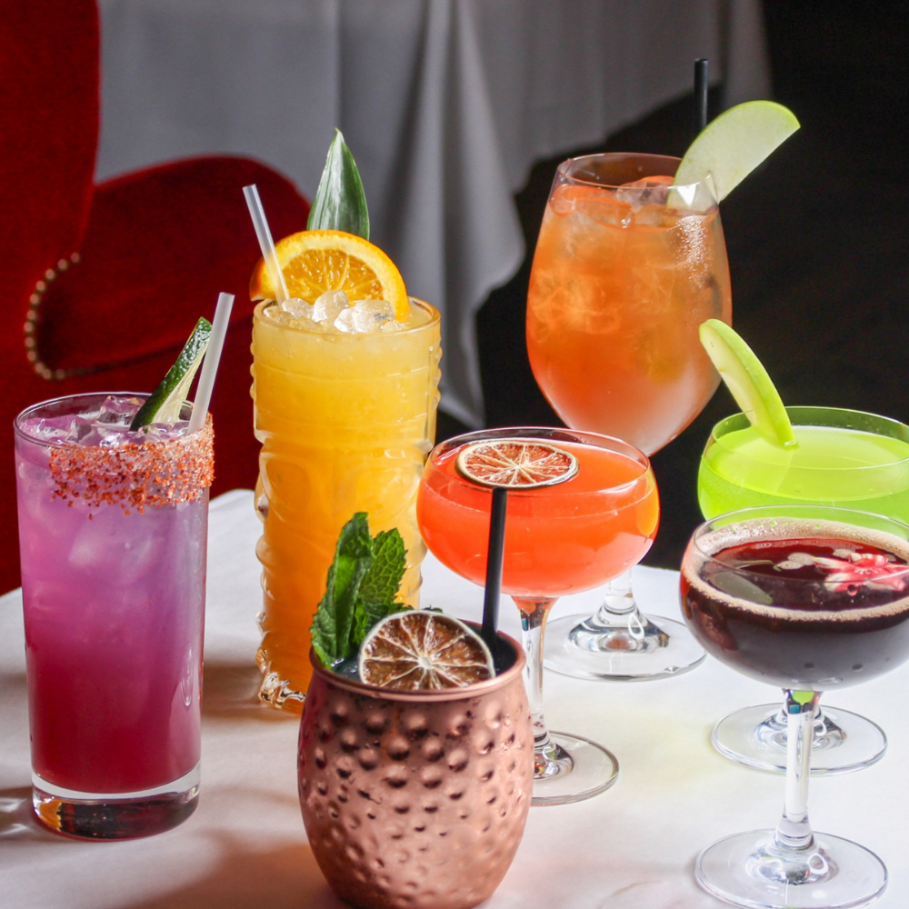 Drinks Menu Page Header Image - Mobile