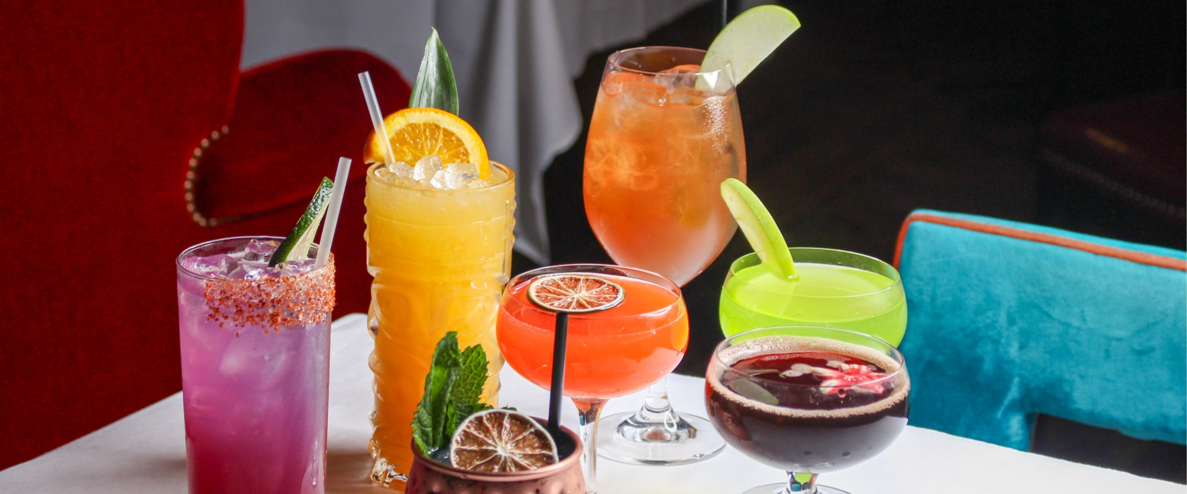 Drinks Menu Page Header Image - Desktop